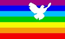 Drapeau Arc-en-ciel : drapeau de la Paix !